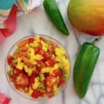 Mango Papaya Salsa