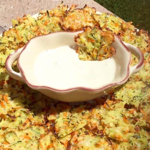 Zucchini Paremesan Crisps