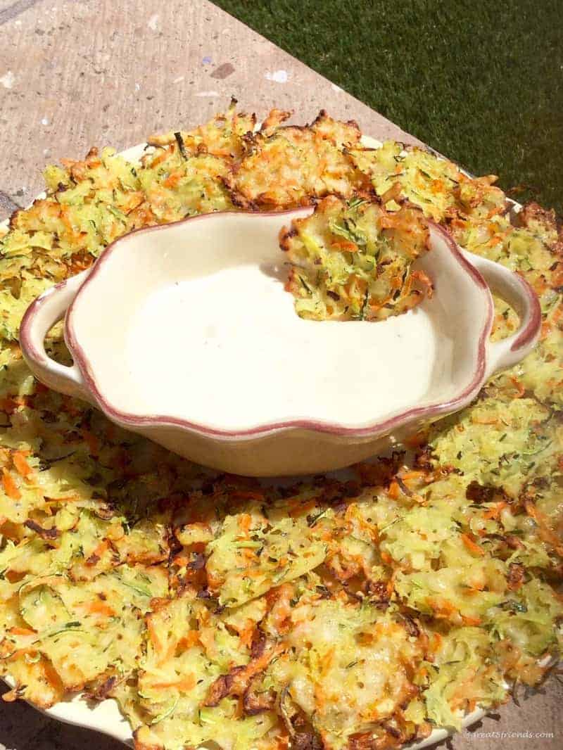 Zucchini Paremesan Crisps