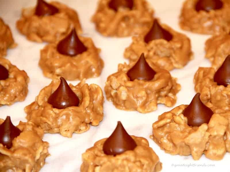 Peanut Butter Kiss Cookies.