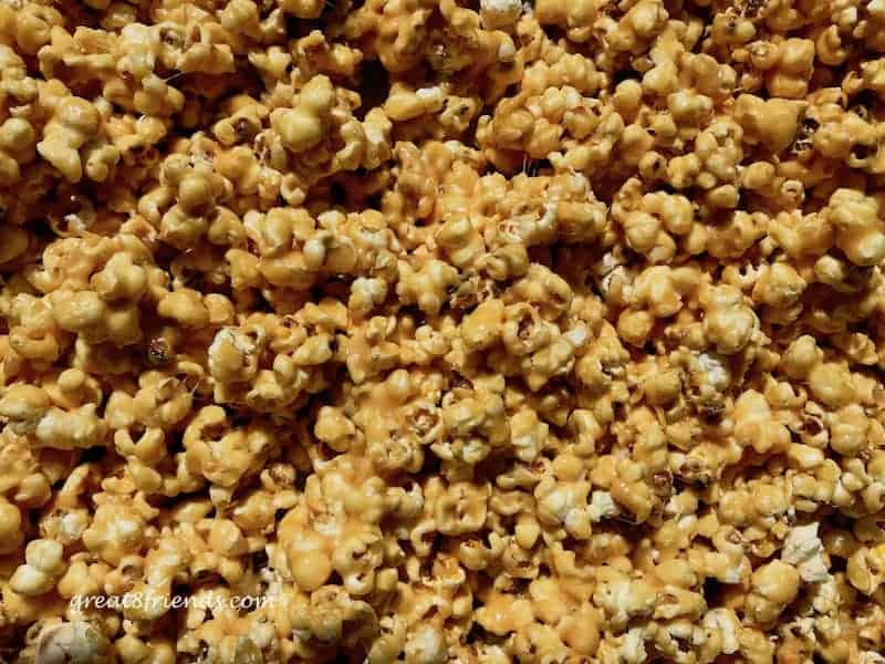 Homemade Caramel Corn 