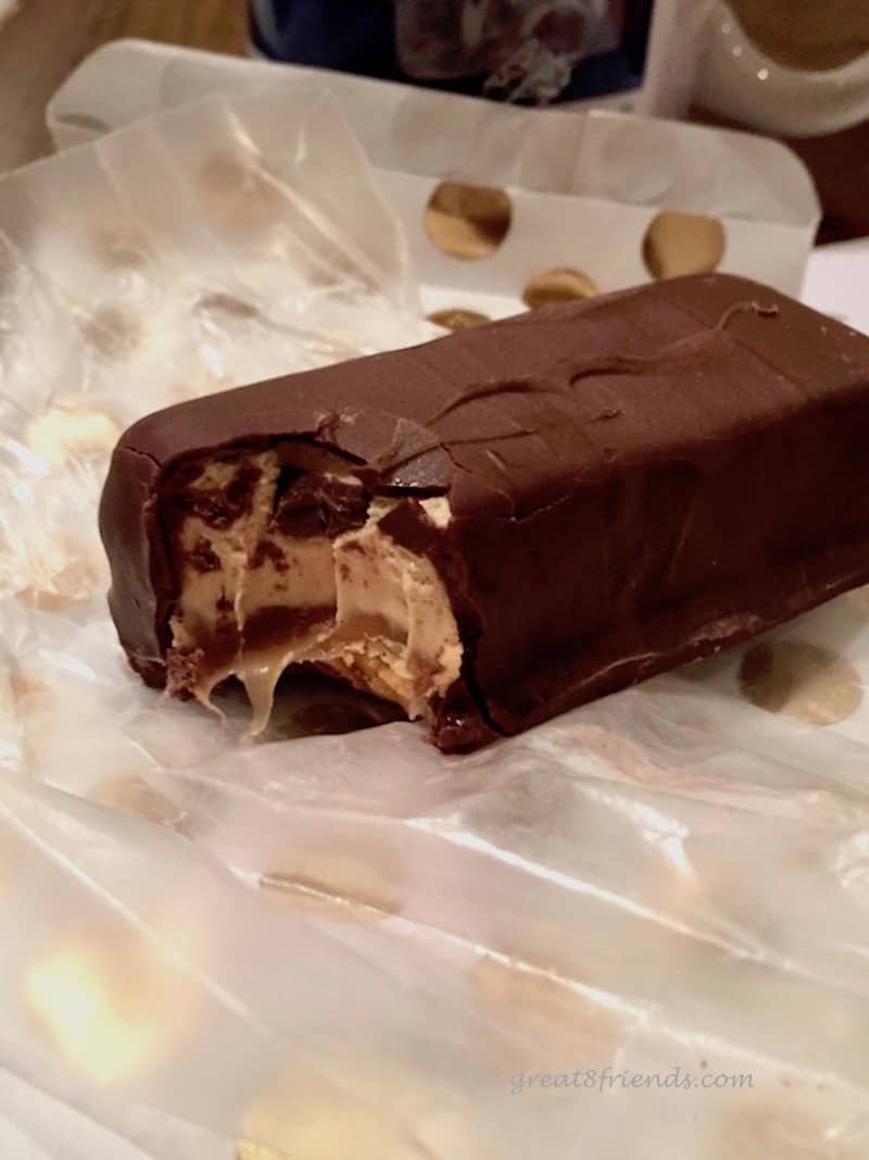 Peanut, Caramel and Chocolate Candy Bars Recipe