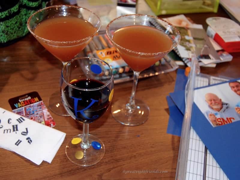 Scrapbooking Drinks