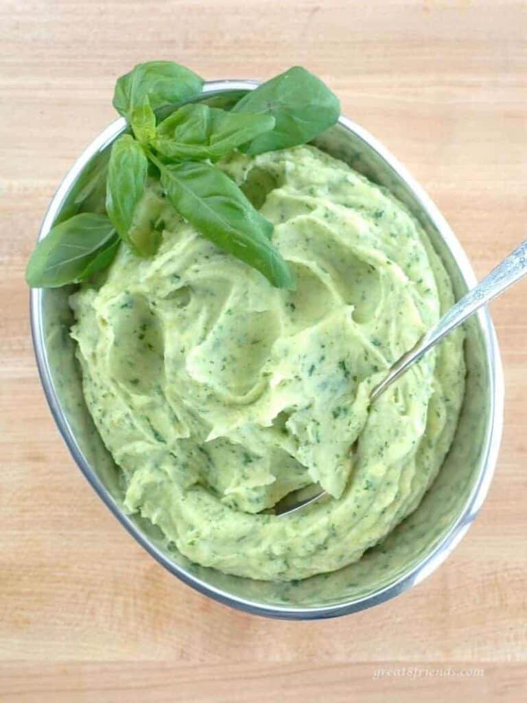 Ina's Potato Basil Purée Recipe Great Eight Friends