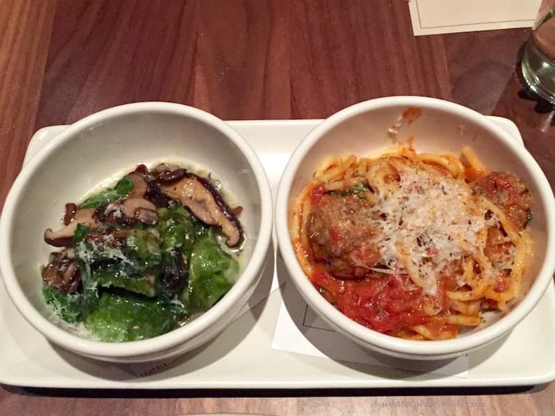 Double Birthdays tortellini and bolognese