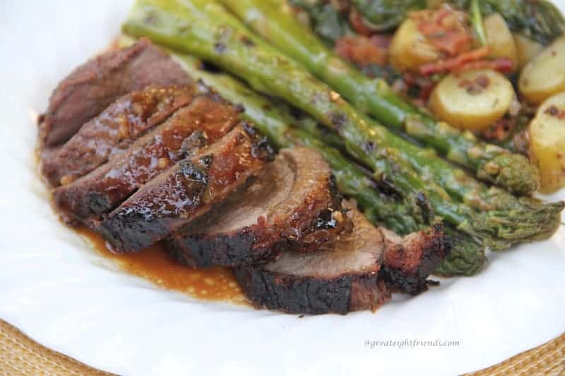 Butterflied and Marinated Leg of Lamb-image