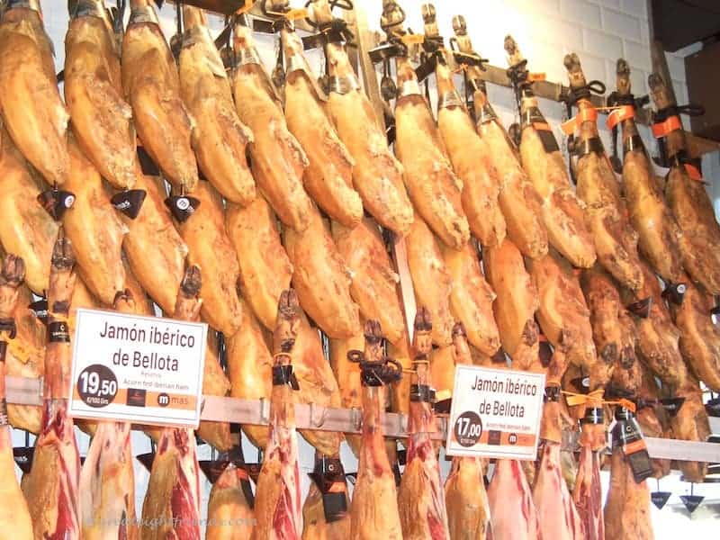 Mercado de San Miguel Jamon