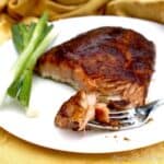 Glazed Salmon Fork