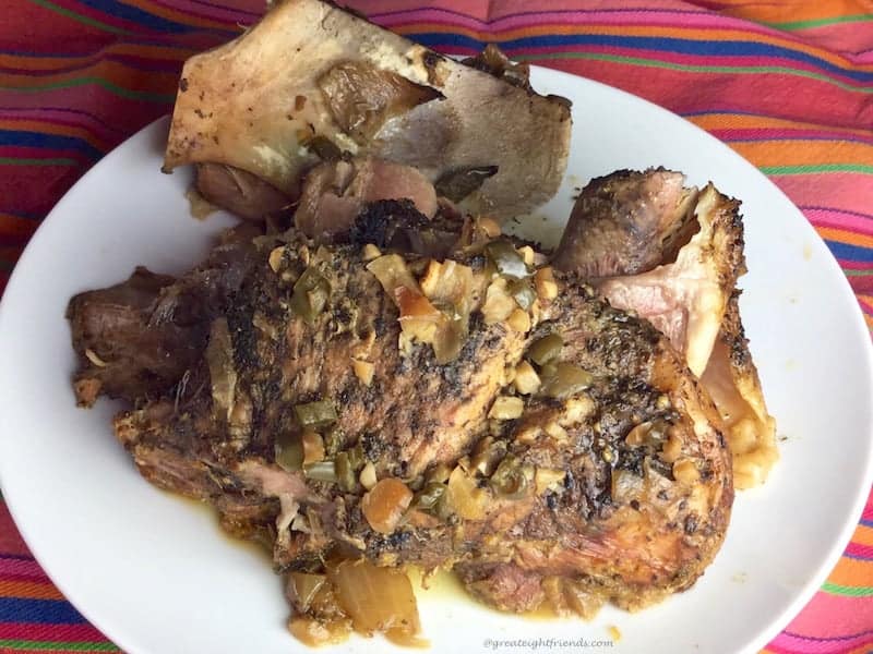 This Carnitas recipe is the tastiest and the easiest! Tasty because of the flavors of the oranges and herbs and easy because it cooks all day!