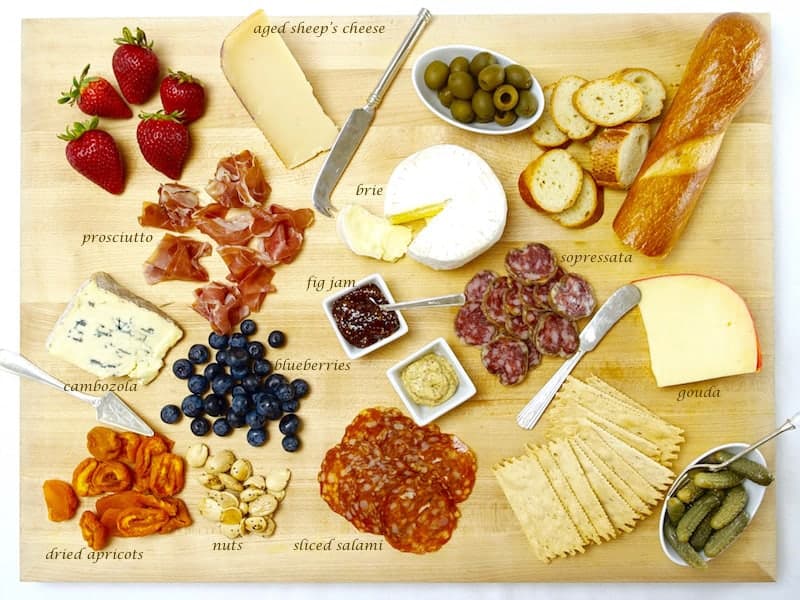 A Cheese and Charcuterie Board is an easy, impressive and stress-free way to offer a fun and tasty appetizer for your guests!
