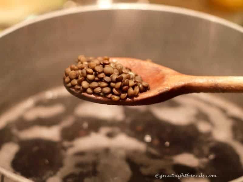 Lentils Spoon