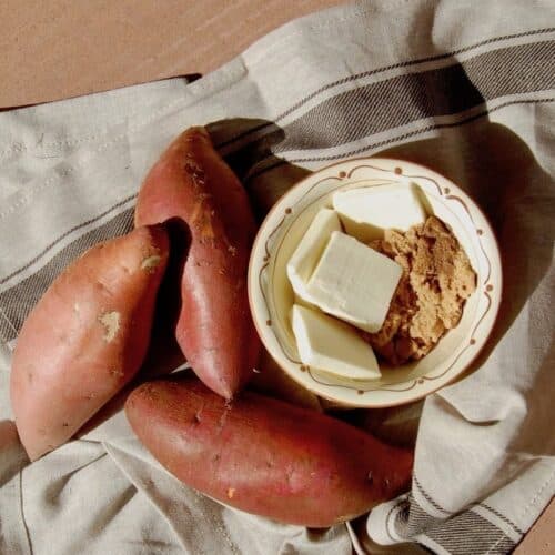 Baked Yams with Nutmeg Butter Great Eight Friends