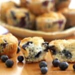 These are simple to make and will be the best breakfast blueberry muffins you have tasted! Skip the box; enjoy these homemade delicious and moist muffins!
