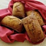 Roasted Pumpkin Olive Oil Quick Bread loaves 4
