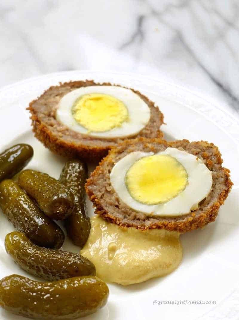 Scotch Eggs Plated 3