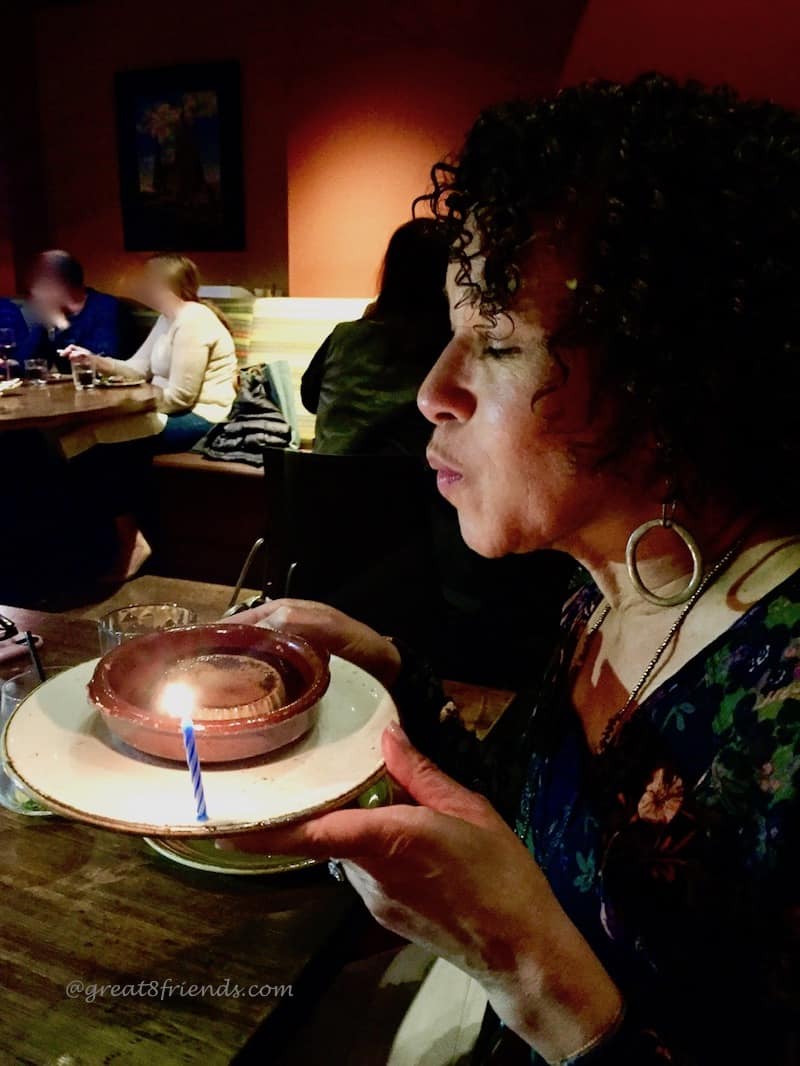 We dined at Vaca Restaurant in Costa Mesa to celebrate Debbie. Find out what we ordered and how we liked it. Dine inside or outside.