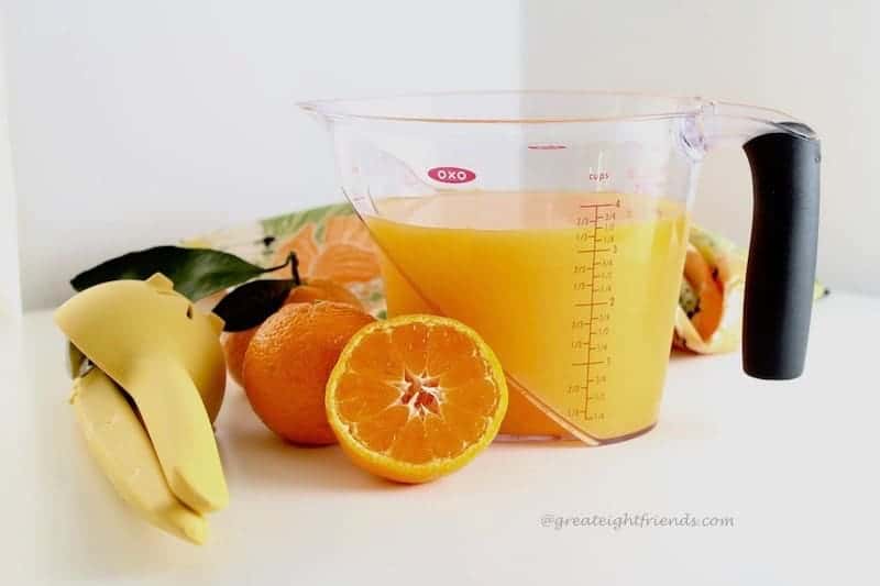 Tangerine sorbet ingredients