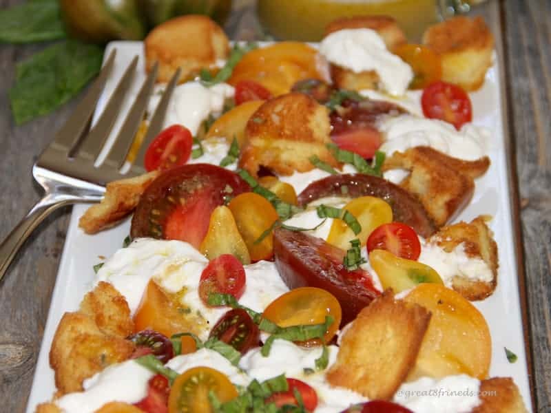 Tomato Burrata Salad