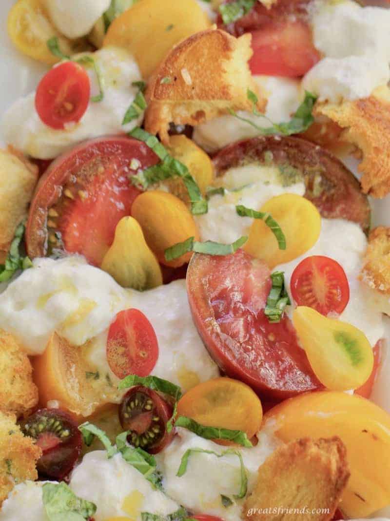 Tomato Burrata Salad