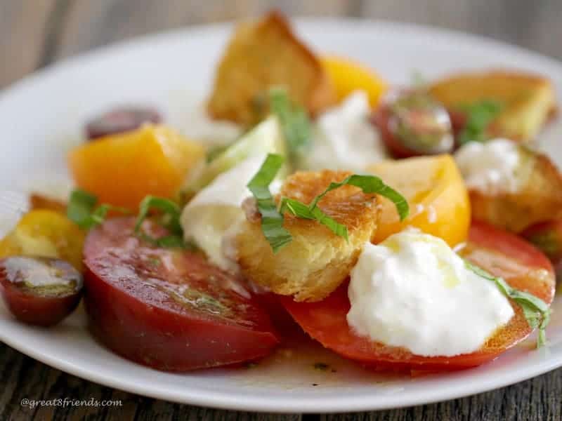 Tomato Burrata Salad 