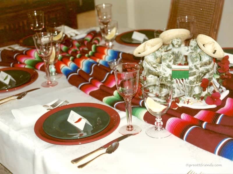 Cinco de Mayo table setting