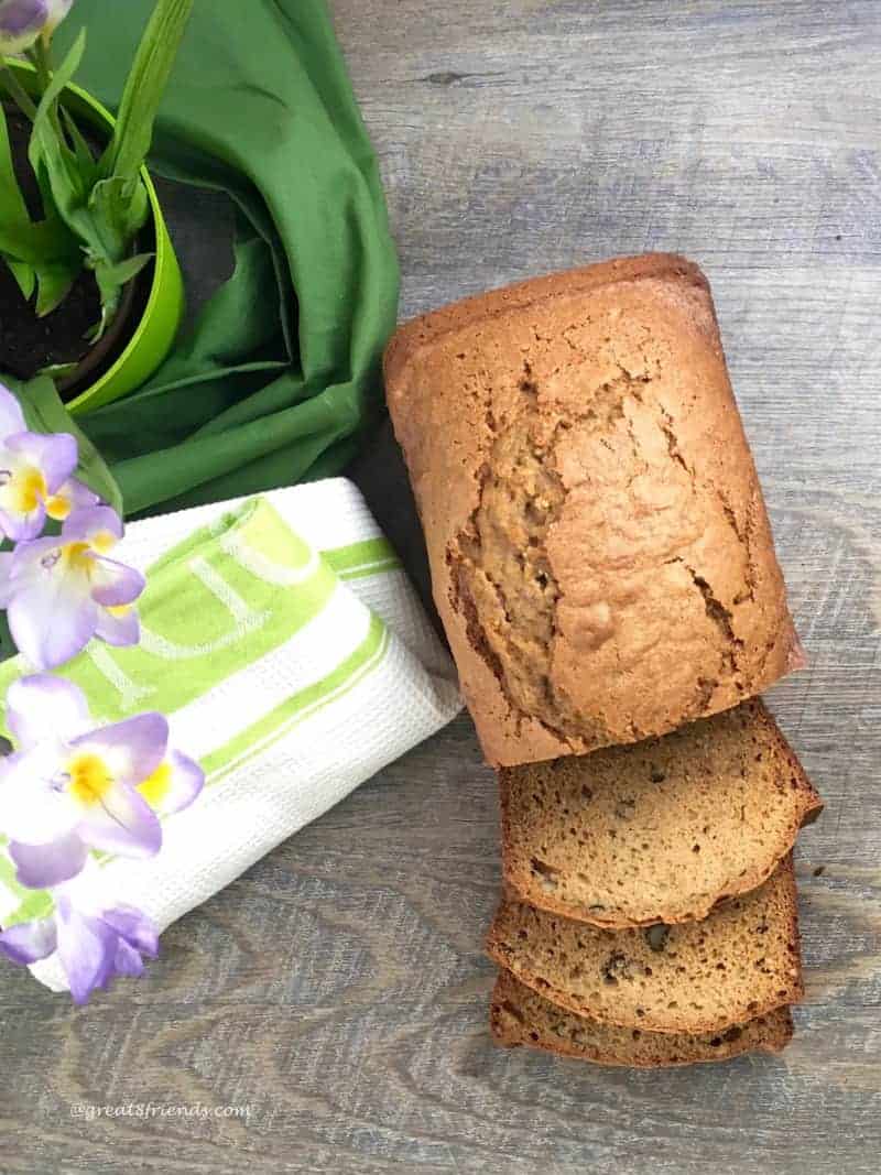 Enjoy your vegetables in this delicious and satisfying zucchini bread perfect for any breakfast, lunch, dinner or dessert! You are sure to love this!
