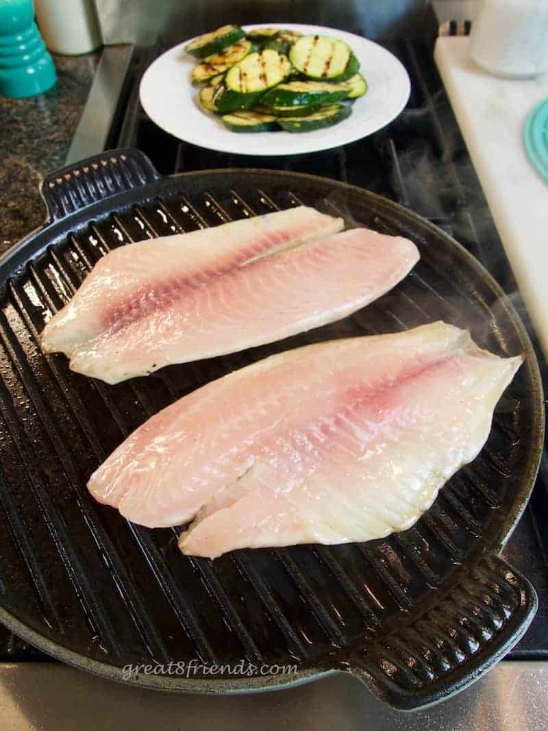 Is there really a best way to cook fresh fish? My husband thinks the way him mom did it is best. And here it is, simple and delicious!