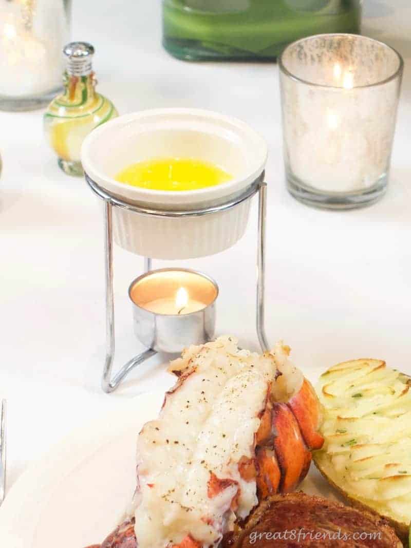 Lobster Tails with Clarified Butter
