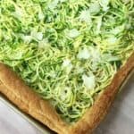 Zucchini Pesto Tart