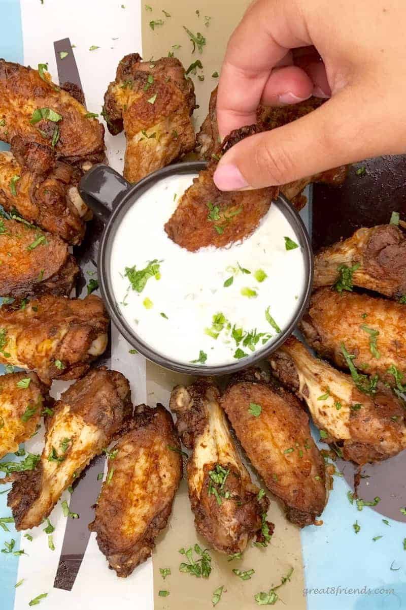 These Peppery Chicken Wings are not the game day wings you might be used to. The spicy marinade gives these wings extra flavor. 