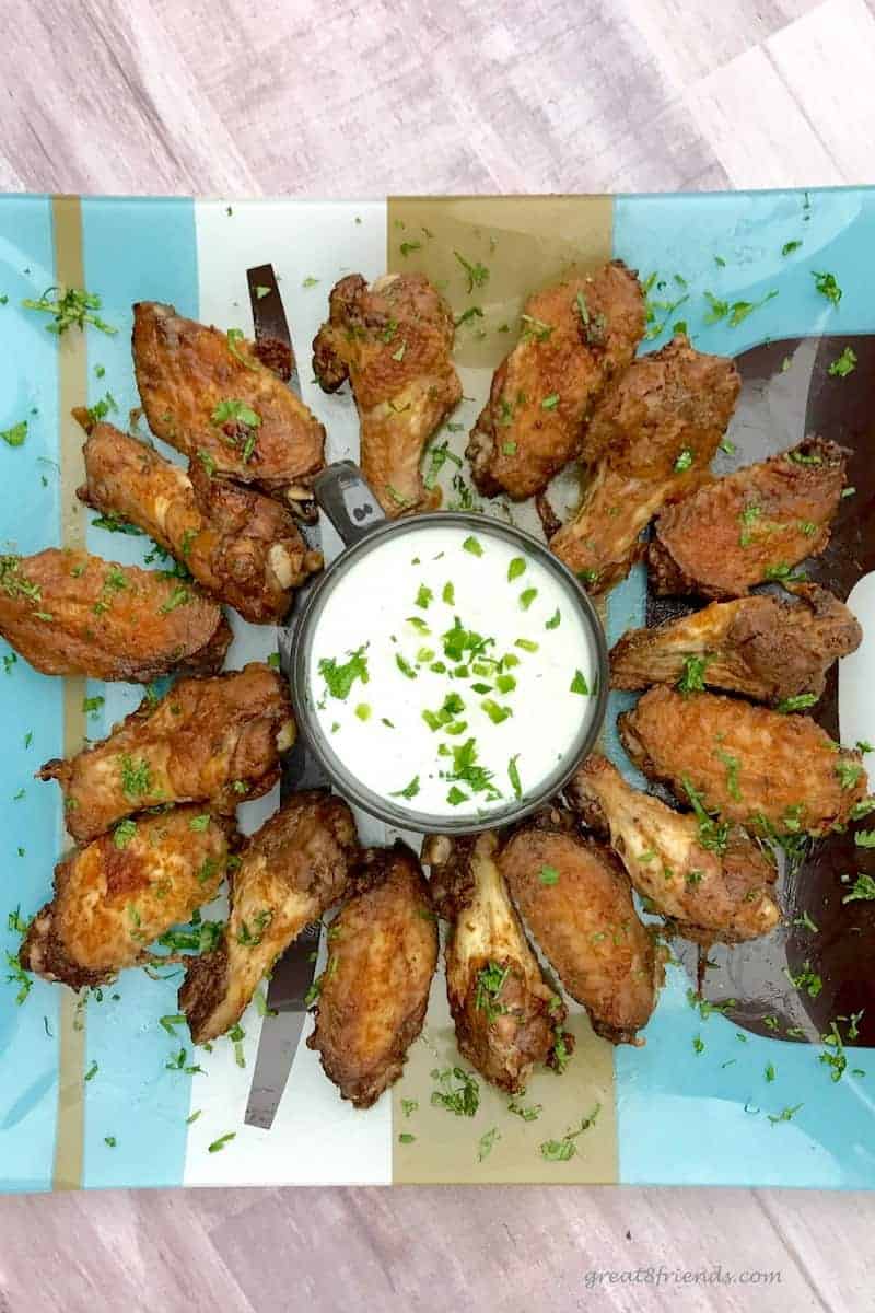 These Peppery Chicken Wings are not the game day wings you might be used to. The spicy marinade gives these wings extra flavor.