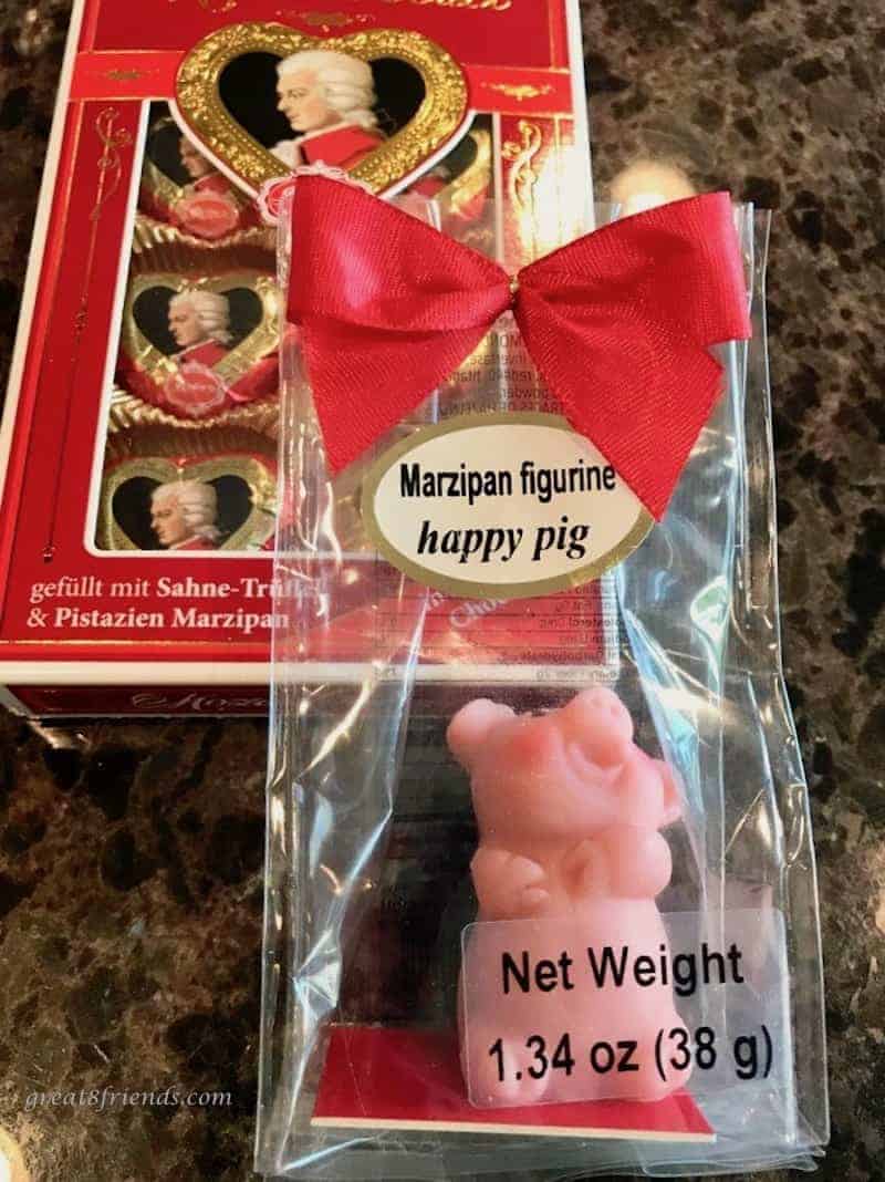 A Marzipan pig.