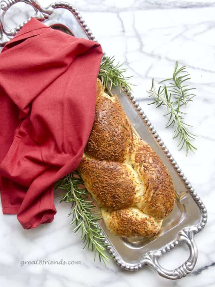 Easy Rosemary Asiago Bread Recipe Great Eight Friends