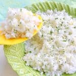 The fresh lemon and herbs in this Zesty Lemon Rice makes this simple recipe the perfect side dish for your fish, chicken or beef.