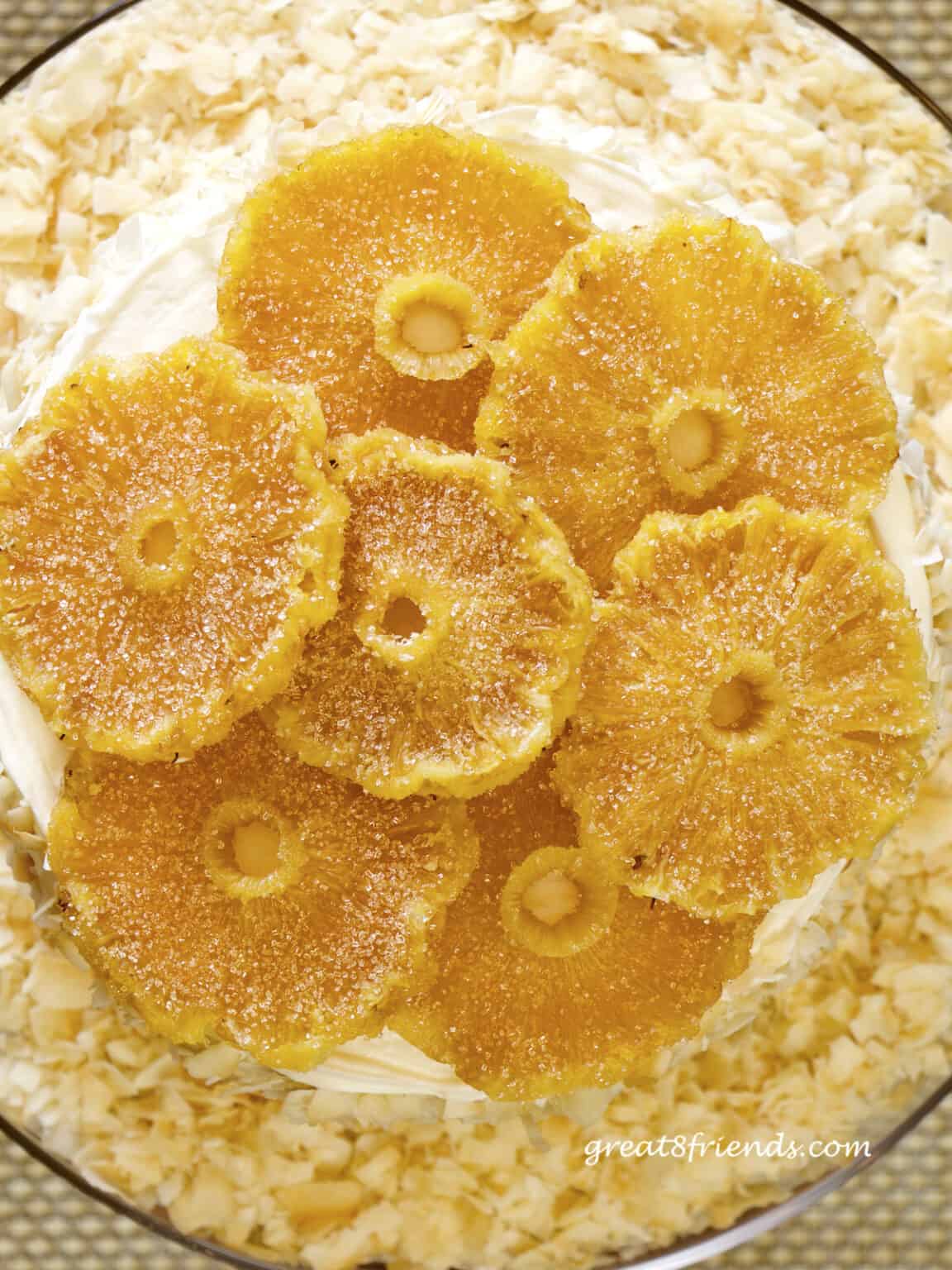 Pineapple Coconut Rum Cake Recipe Great Eight Friends