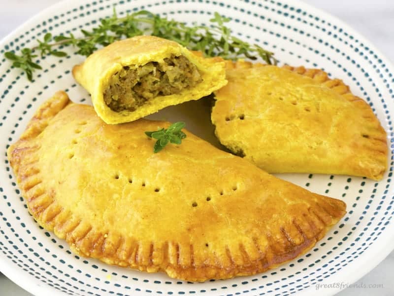 Jamaican Patties; Beef, Chicken, or Lamb Recipe 