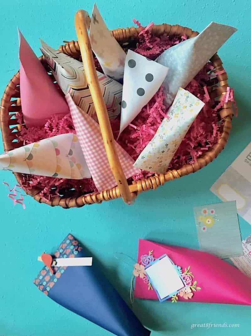 Impress many with only three craft supplies and create gift wrap for your holiday gifts or party favors for your next gathering.