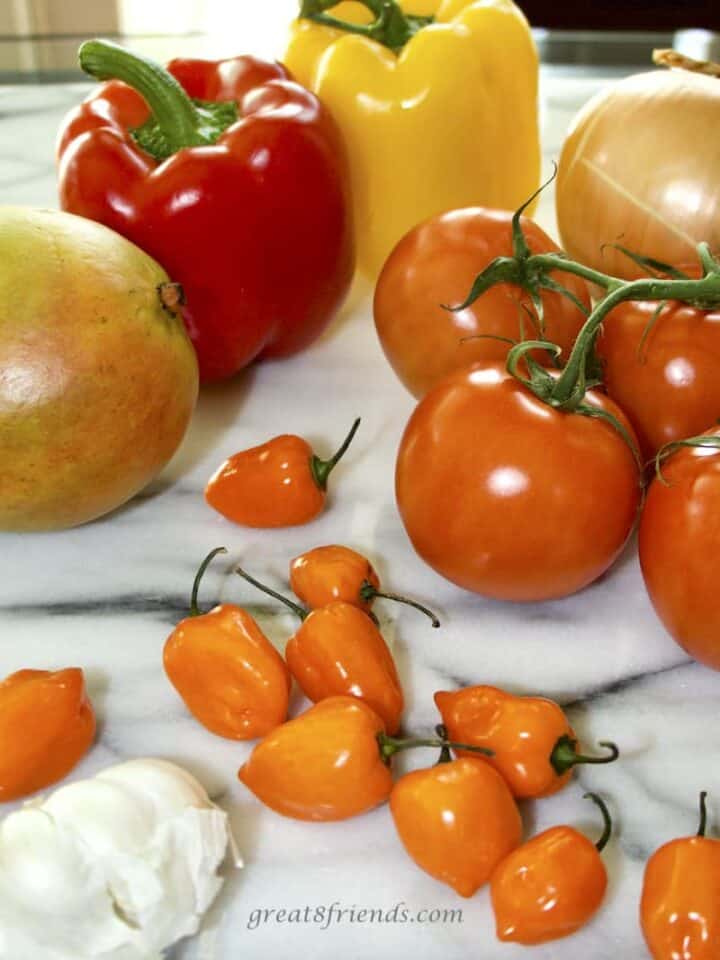 Caribbean Mango Pepper Sauce Recipe Great Eight Friends