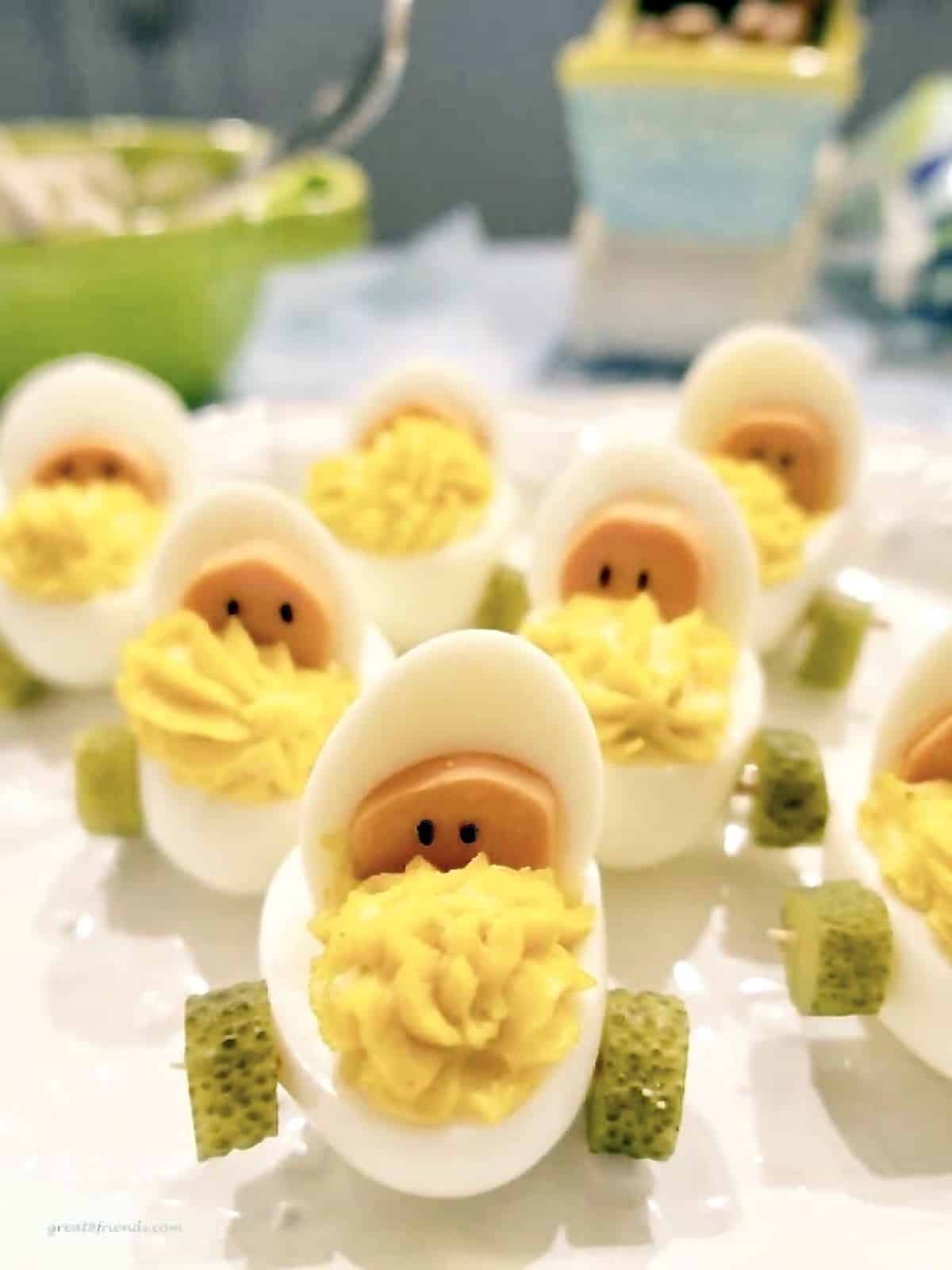 How to make baby carriage store deviled eggs